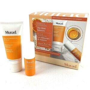 Murad Under the Microscope The Glow Infusers Vitamin C Cleanser & glycolic serum